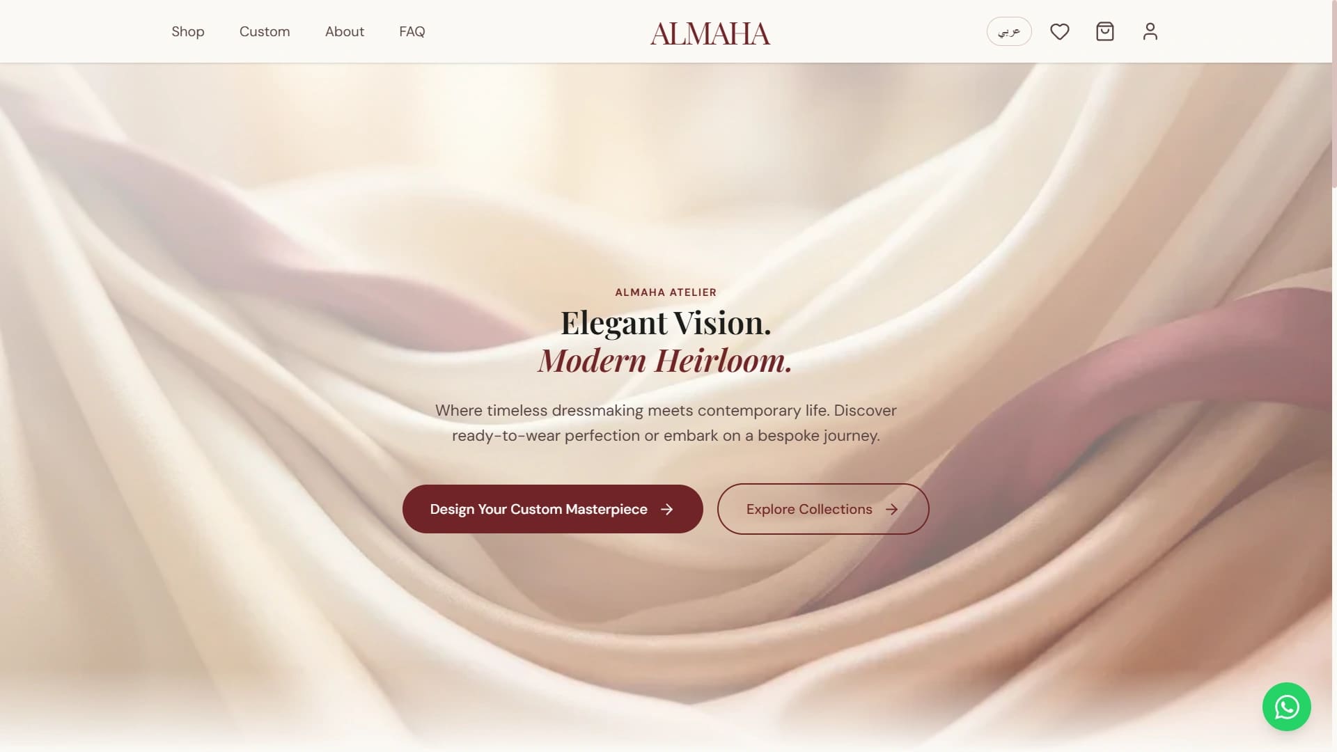 ALMAHA portfolio project preview